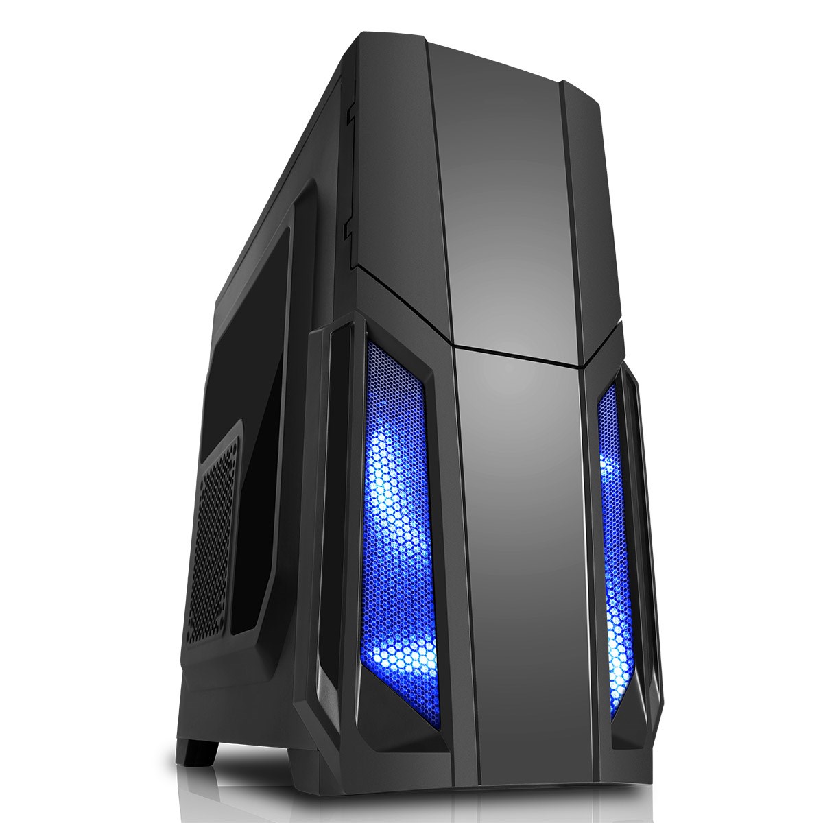 CiT Storm Mid Tower Gaming Case Black CITSTORMBLKBL CCL Computers