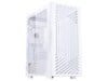 CiT Terra Mid Tower Gaming PC Case - White 