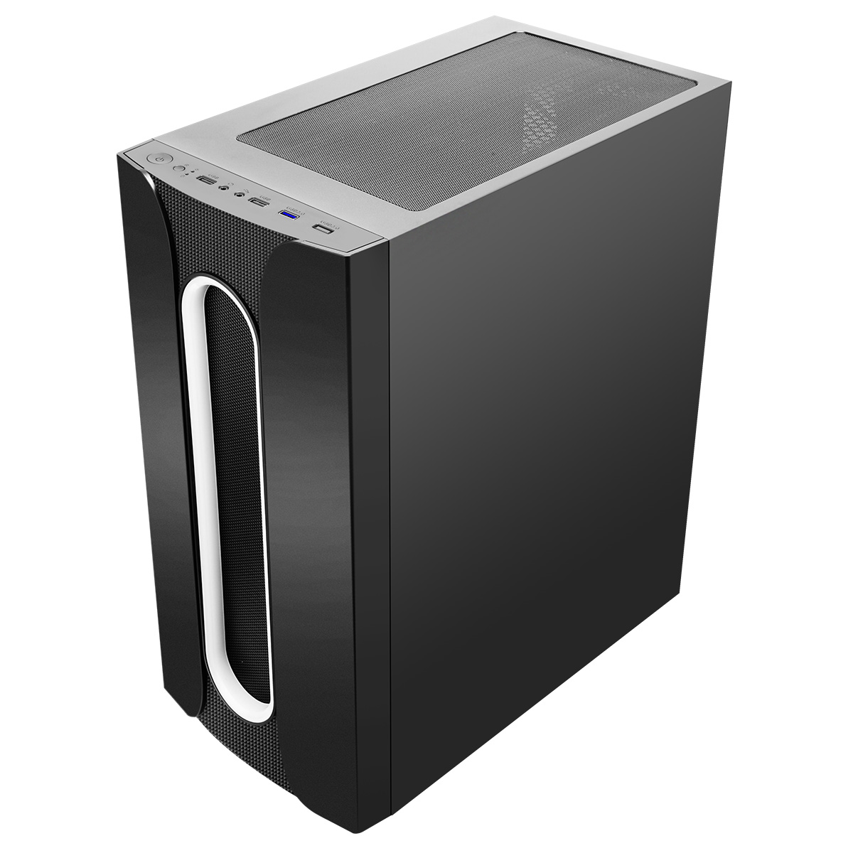 CiT Sauron Mid Tower Gaming Case - Black - CITSAURON | CCL