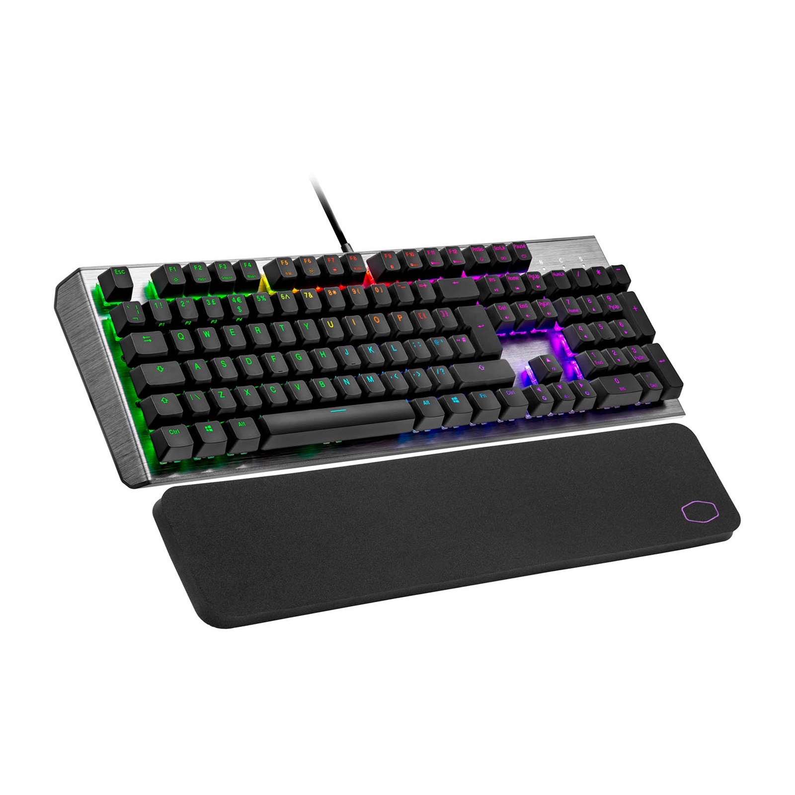 Cooler Master Ck550 V2 Mechanical Gaming Keyboard With Red Ttc Switches Ck 550 Gktr1 Uk Ccl Computers
