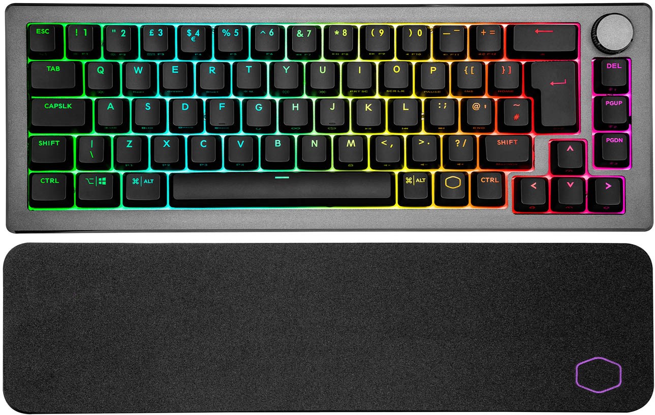 Cooler Master CK721 Wireless Mechanical Keyboard in Space Grey with