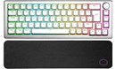 Cooler Master CK721 Wireless Mechanical Keyboard in Silver White with TTC Red Switches