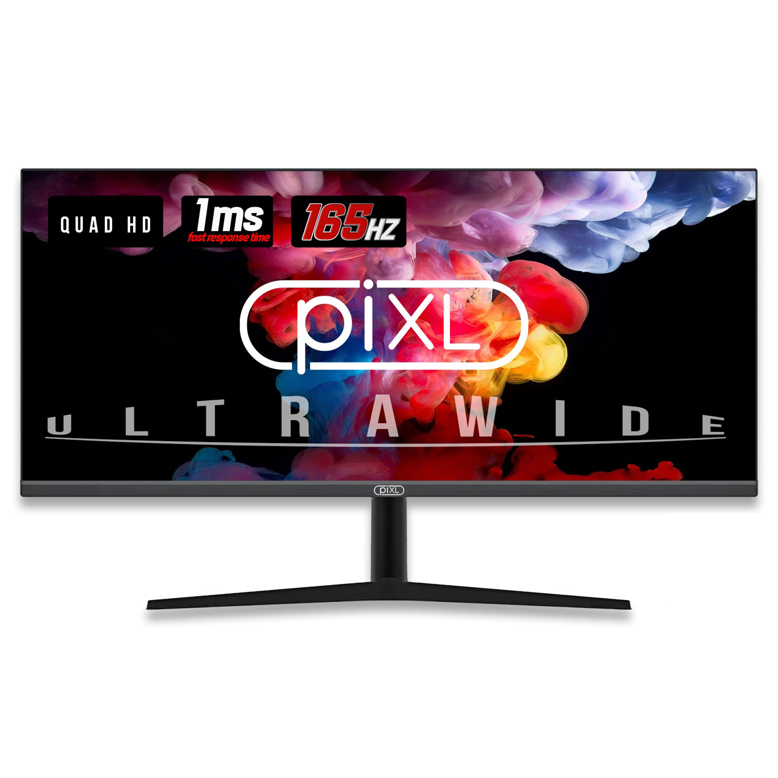 piXL CM34G3 34" UltraWide Gaming Monitor - IPS, 400 nits, 165Hz, 1ms, HDMI, DP