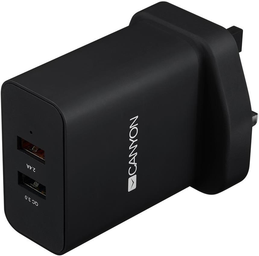 Canyon MultiUSB Wall Charger CNECHA07BUK CCL