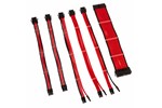 Kolink Core Adept Braided Cable Extension Kit in Racing Red