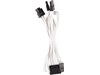 Corsair Premium Individually Sleeved PSU Cables Pro Kit, Type 4 Gen 4, in White