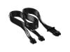 Corsair Premium Individually Sleeved PCIe Gen 5 12VHPWR 600W Type 5 Gen 5 Cable in Black