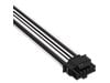 Corsair Premium Individually Sleeved PCIe Gen 5 12VHPWR 600W Type 5 Gen 5 Cable in White and Black