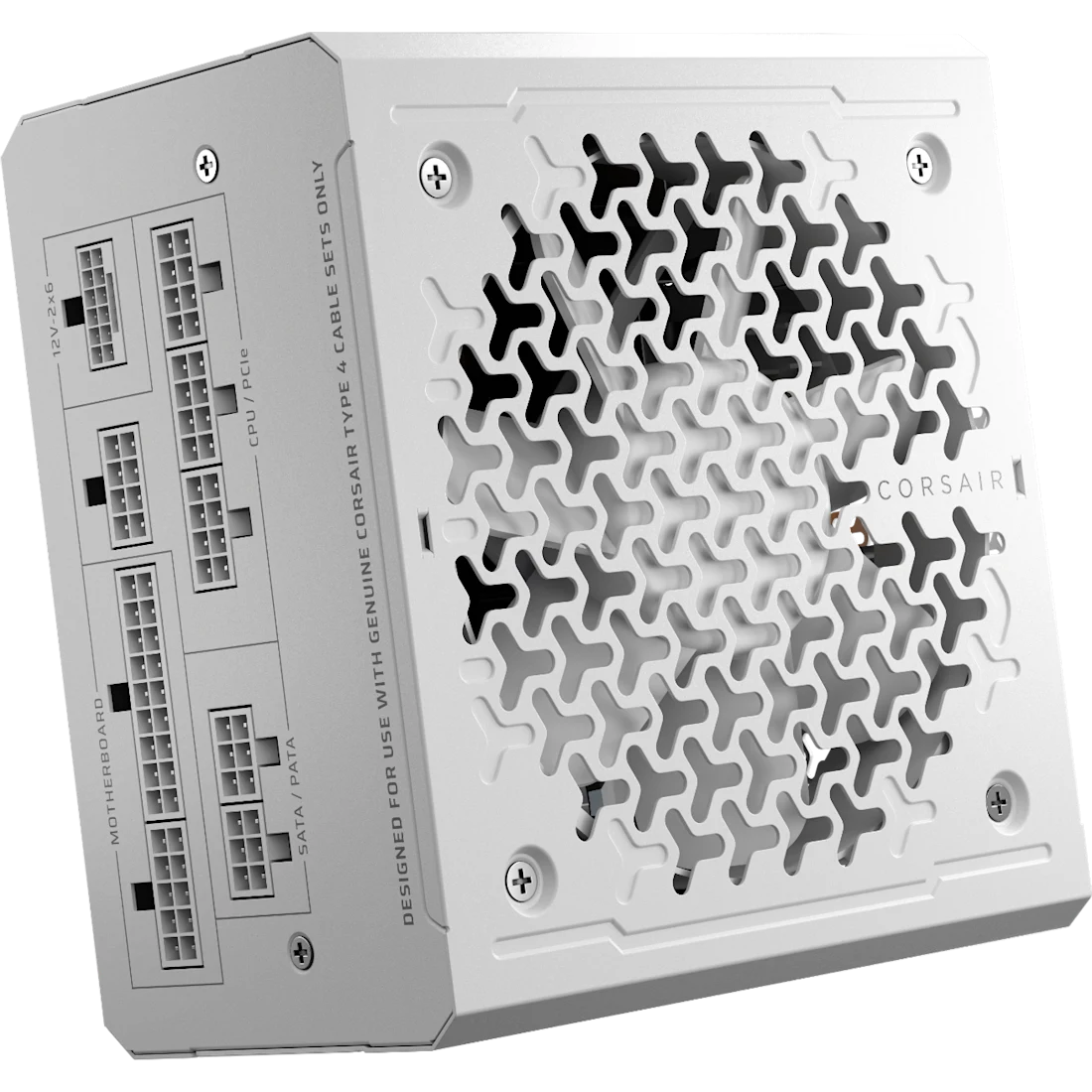 Corsair RMe Series RM1000e 1000W Gold Certified Fully Modular ATX3.1 Power Supply in White