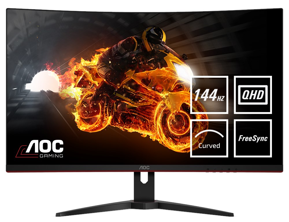 Aoc Cq32g1 31 5 Qhd Va 144hz Curved Monitor Cq32g1 Ccl Computers