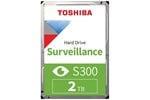 Toshiba S300 2TB SATA III 3.5" Hard Drive - 5400RPM, 128MB Cache