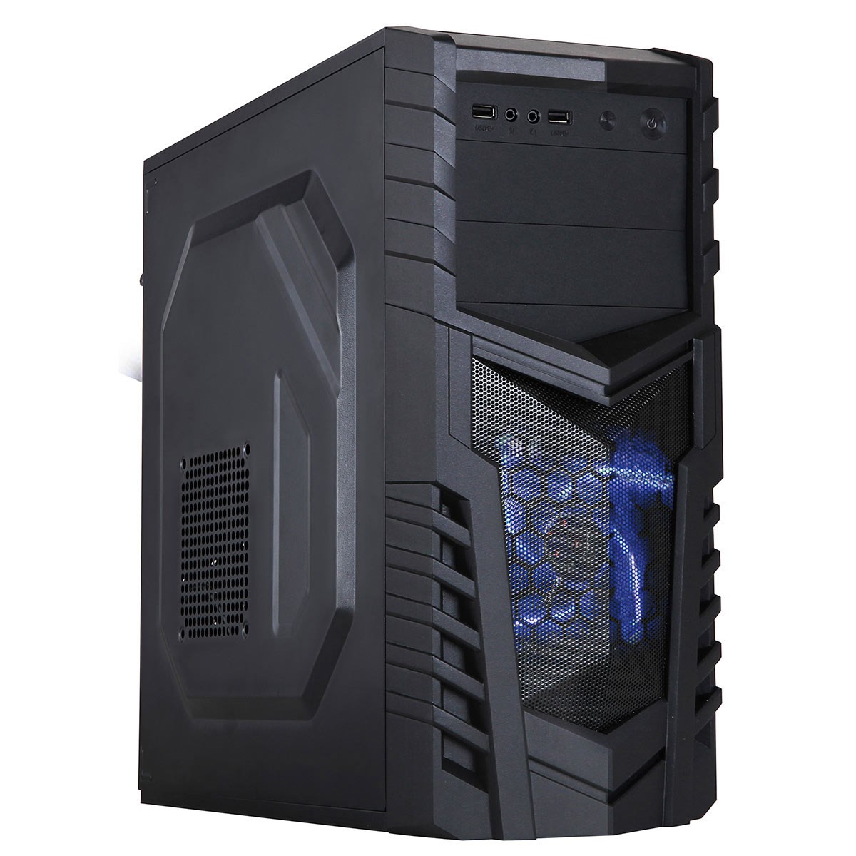 CiT Defender Mid Tower Gaming Case Black DEFENDER CCL Computers