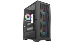 CiT Delta Mid Tower Gaming Case - Black 