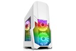 CiT G Force Mid Tower Gaming Case - White USB 3.0