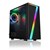 CiT Seven Mini Tower Gaming Case - Black