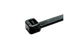Cables Direct 100-pack of 160mm x 4.8mm Cable Ties in Black