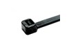 Cables Direct 100-pack of 300mm x 4.8mm Cable Ties in Black