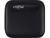 Crucial X6 500GB Mobile External Solid State Drive in Black - USB3.1