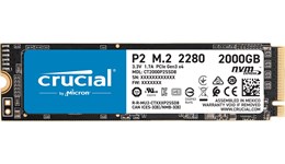 Crucial P2 M.2-2280 2TB PCI Express 3.0 x4 NVMe Solid State Drive