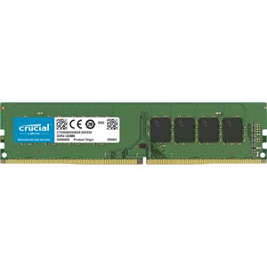 Crucial 8GB (1 x 8GB) DDR4 Desktop Memory UDIMM, 2666MHz, PC4-21300, CL19, 1.2V