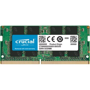Crucial 8GB (1 x 8GB) DDR4 Laptop SO-DIMM Memory, 2666MHz, PC4-21300, CL19, 1.2V