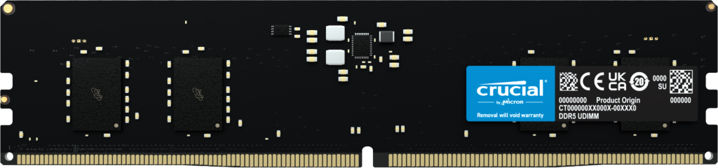 Crucial CT8G56C46U5 memory module 8 GB 1 x 8 GB DDR5 288-pin DIMM ECC