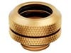 Corsair Hydro X Series XF Hardline 14mm OD Fittings, Four Pack in Gold
