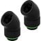 Corsair Hydro X Series 45 Degree Rotary Adapter Twin Pack in Black