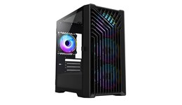 Vida Cyclone Mid Tower Gaming Case - Black 