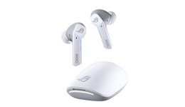 ASUS ROG Cetra True Wireless Gaming Earphones in Moonlight White