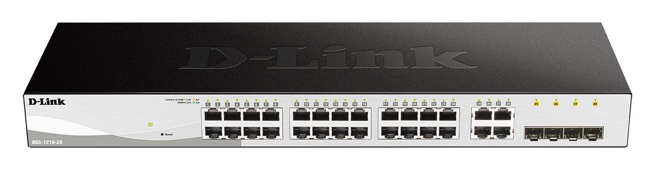 DLink DGS-1210-28 24-Port Gigabit Rackmount Switch 
