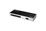 StarTech.com USB-C 3.0 Dual-Monitor Docking Station 4K 60Hz DisplayPort/HDMI (Black)