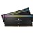 Corsair Dominator Titanium RGB 32GB DDR5 Desktop Memory Kit in Black, 2 x 16GB, 7200MTs, PC5-57600, CL34, 1.45V