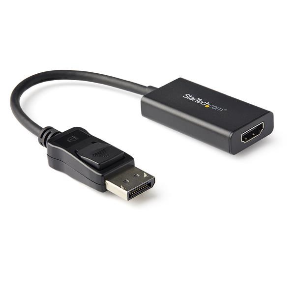 Photos - Cable (video, audio, USB) Startech.com StarTech DisplayPort to HDMI Adaptor with HDR - 4K 60Hz  DP2HD4K60H (Black)