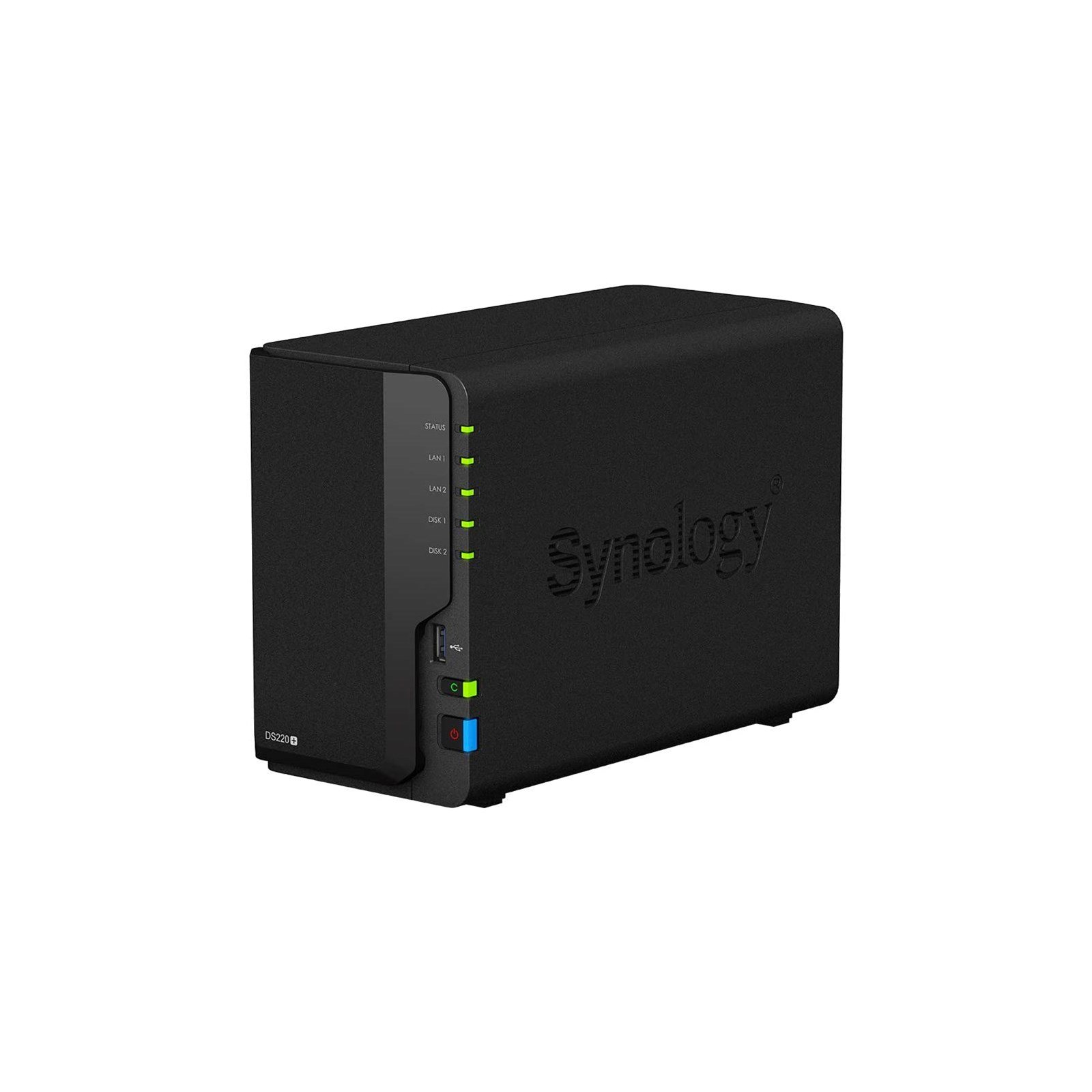 Synology DiskStation DS220+ 2-Bay NAS Enclosure, Black 