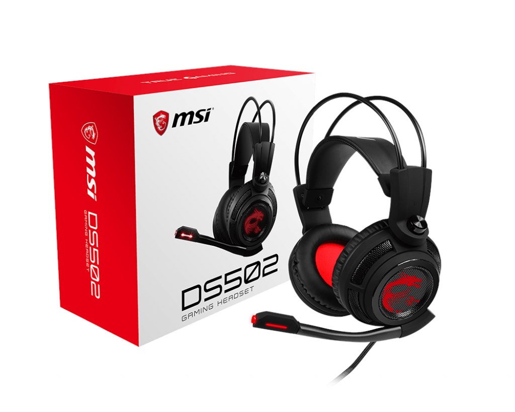 MSI DS502 Gaming Headset S37 2100911 S37 2100911 SV1 | MSI Gaming Headset