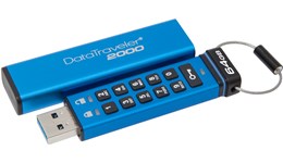 Kingston DataTraveler 2000  64GB USB 3.0 Flash Stick Pen Memory Drive - Blue 