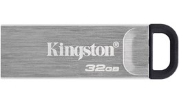 Kingston DataTraveler Kyson 32GB USB 3.0 Flash Stick Pen Memory Drive - Silver 