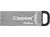 Kingston DataTraveler Kyson 64GB USB 3.0 Flash Stick Pen Memory Drive - Silver 