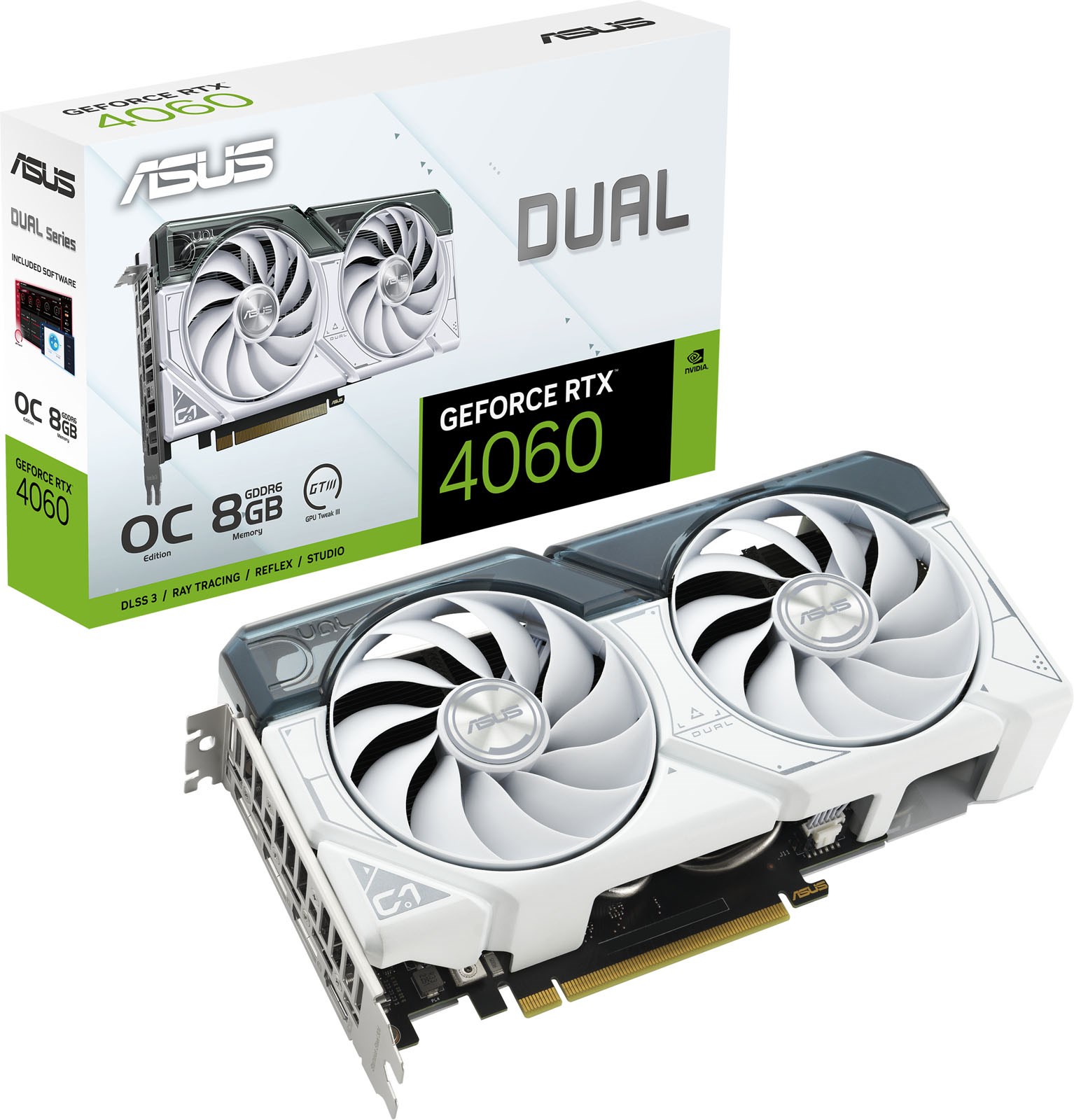 ASUS GeForce RTX 4060 Dual 8GB OC GPU 90YV0JC2-M0NA00 CCL