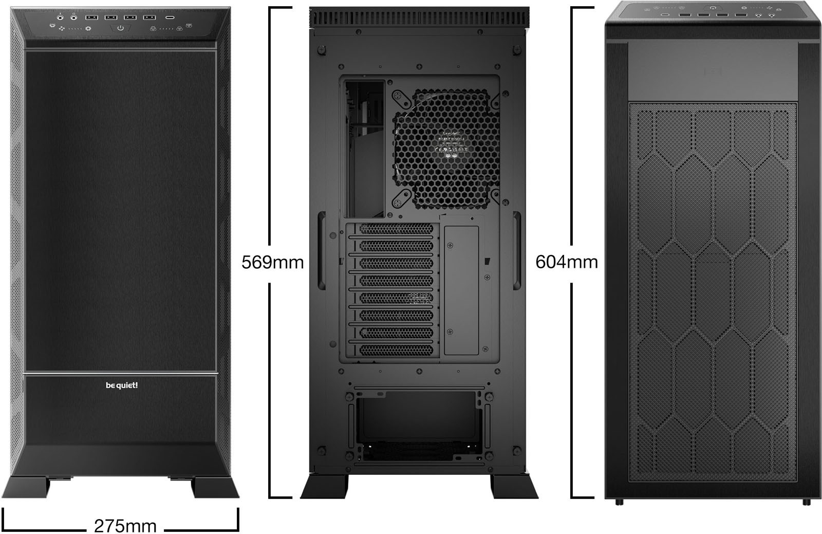 Be Quiet! Dark Base Pro 901 Full Tower Case Black BGW50 CCL