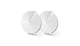 TP-Link Deco M5 Whole Home Mesh Wi-Fi AC1300 System Bluetooth 4.2 LAN/WAN/USB (White) Pack of 2