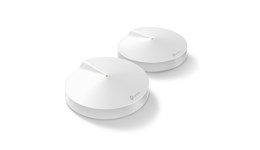 TP-Link Deco M9 Plus Whole Home Mesh Wi-Fi AC2200 System LAN/WAN/USB (White) 2 Pack