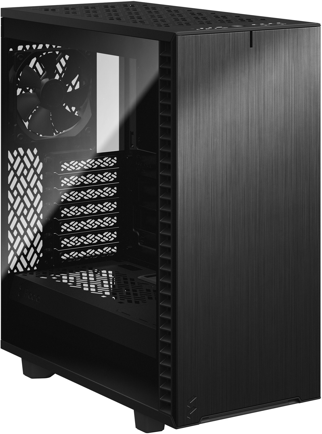 Fractal Define 7 Compact Mid Tower Case - Black - FD-C-DEF7C