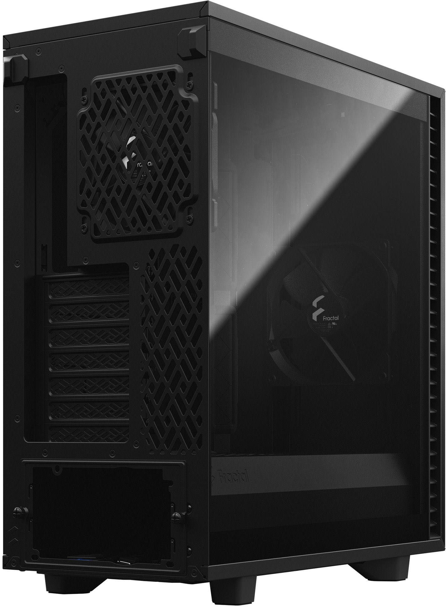 Fractal Define 7 Compact Mid Tower Gaming Case - Black - FD