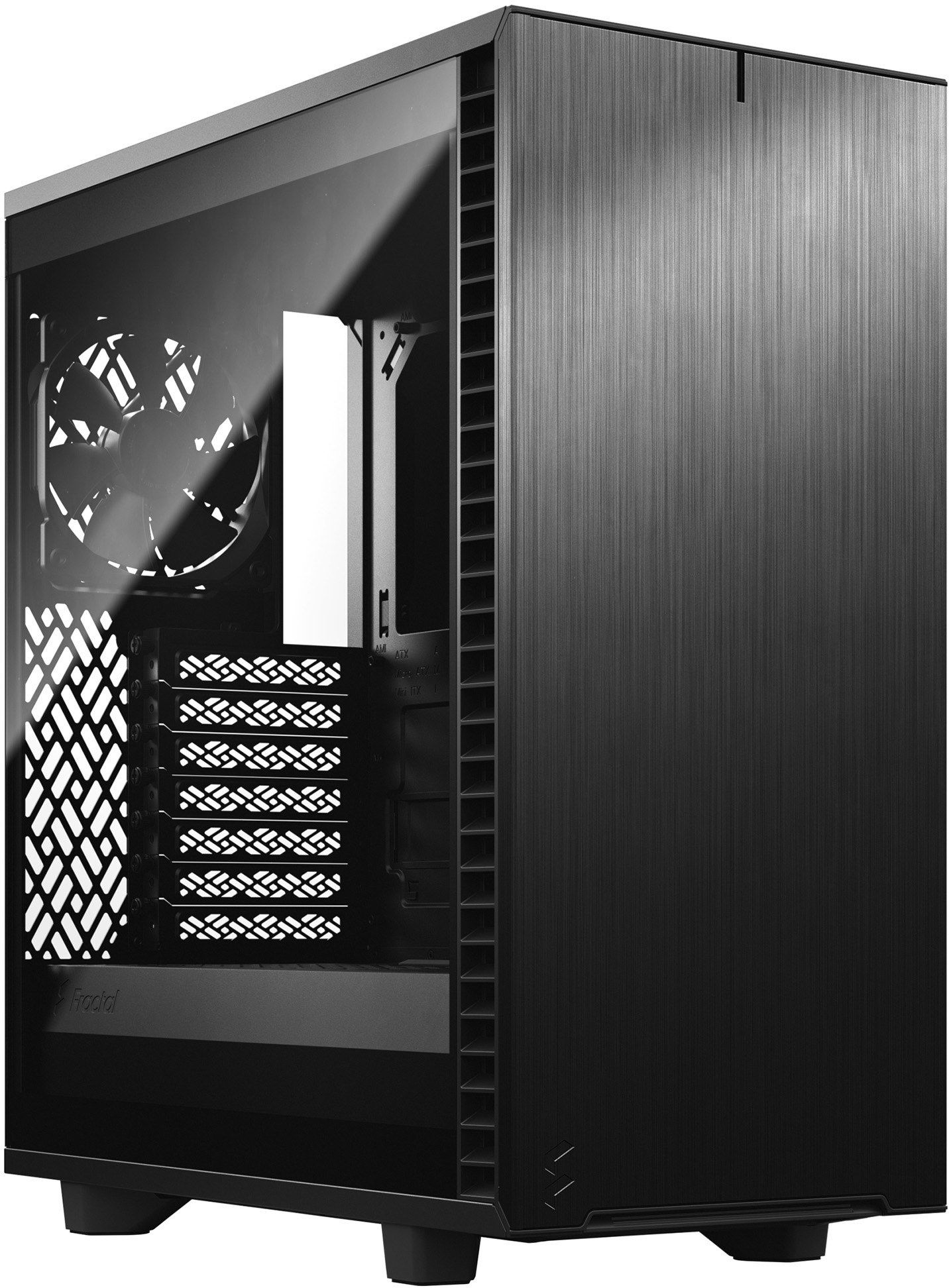 Fractal Define 7 Compact Mid Tower Gaming Case - Black - FD