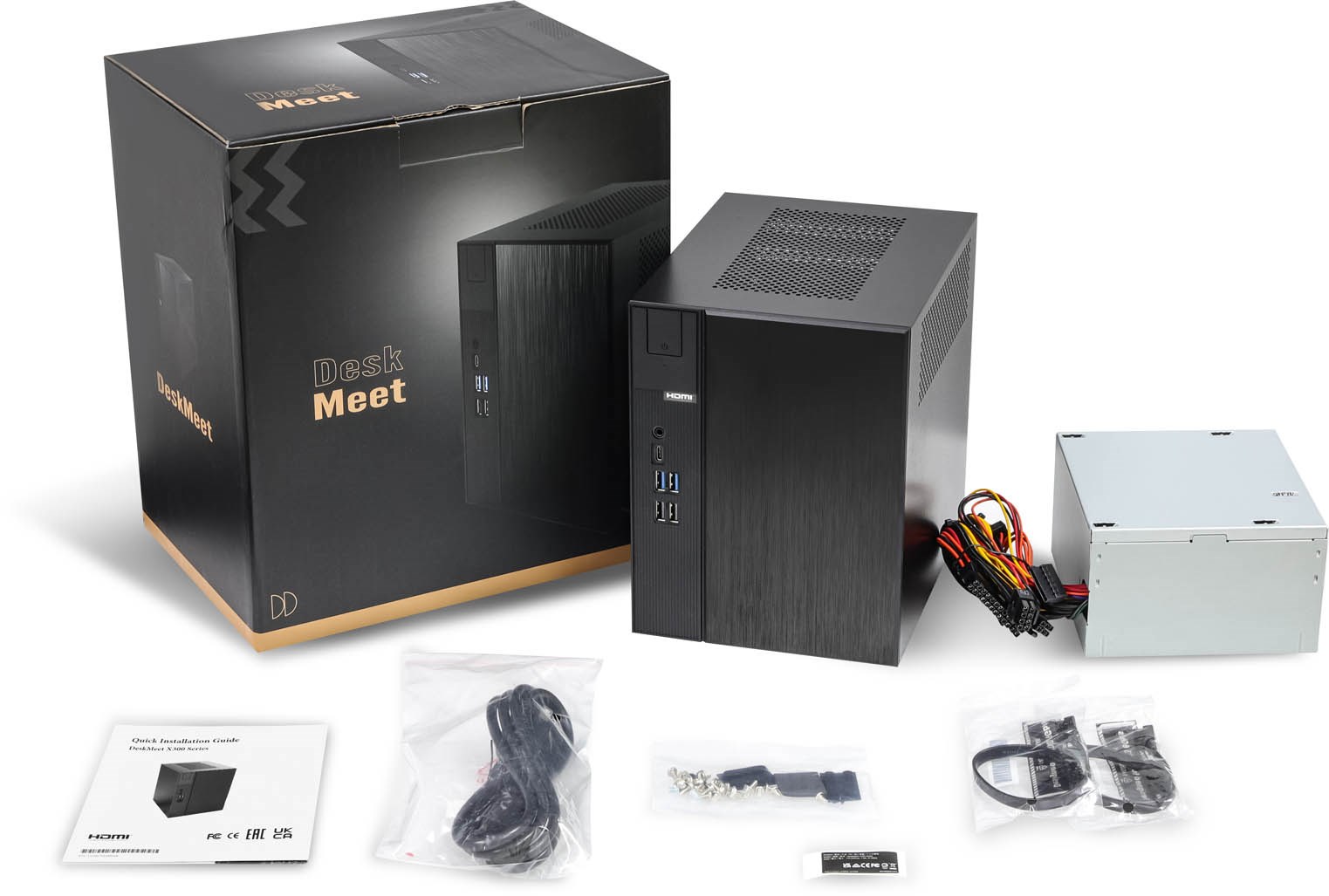 ASRock DeskMeet X300 Series Barebone 90BXG4501A10GA0W CCL