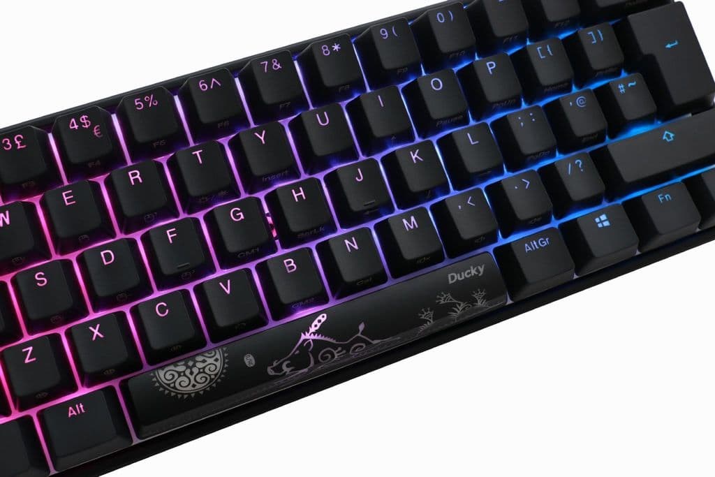Ducky Mecha Mini Mechanical Gaming Keyboard Kailh Box Silent Pink Switch Rgb Backlit Usb Dkme61st Kukpdaati Ccl Computers