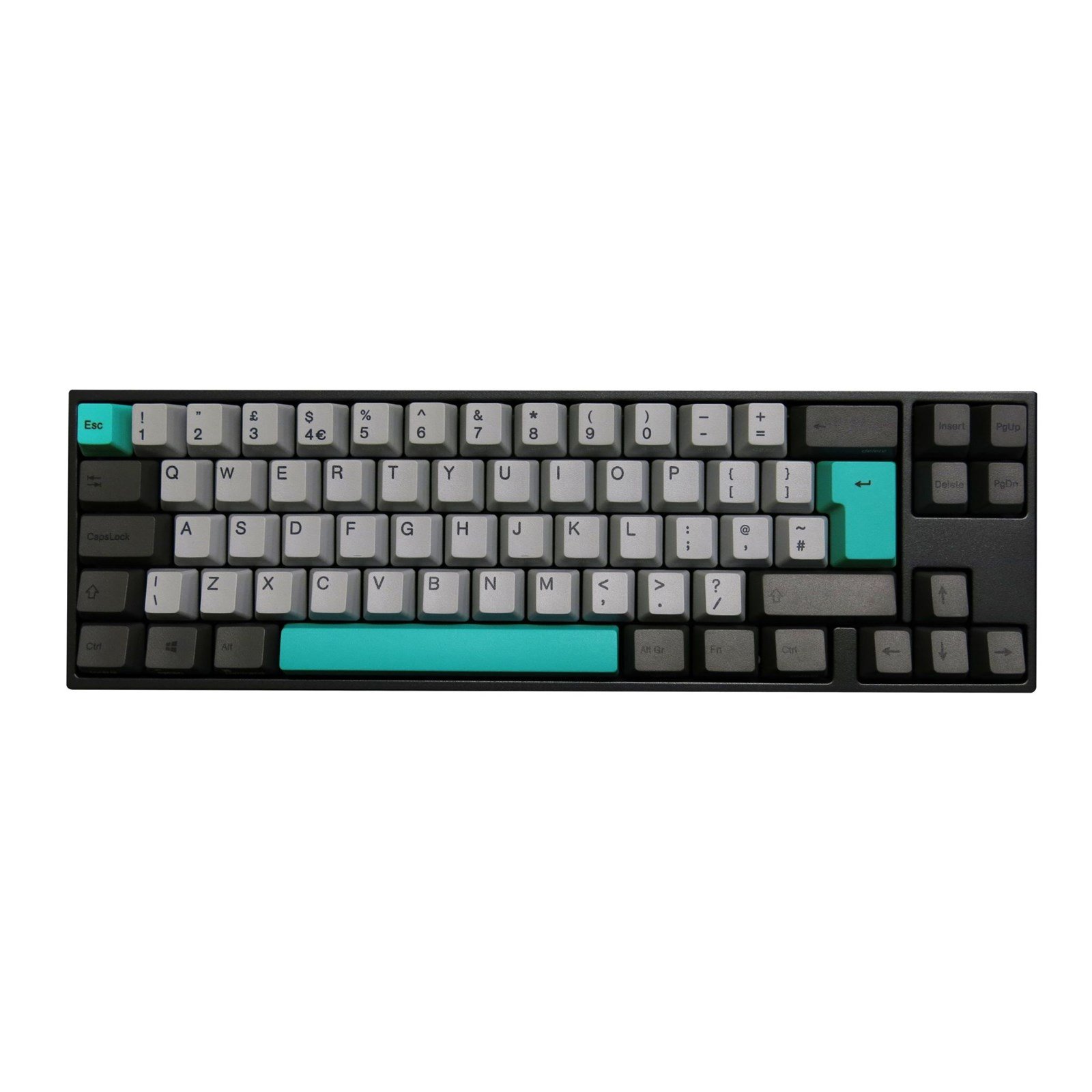 Ducky MIYA Pro Moonlight 65% USB Mechanical Keyboard in Black with