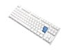 Ducky One2 TKL Pure White RGB Backlit Brown MX Switch Keyboard